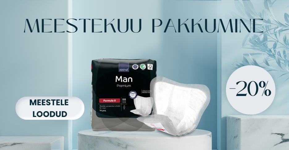 Meestekuu on käes – Abena meestesidemed nüüd 20% soodsamad!